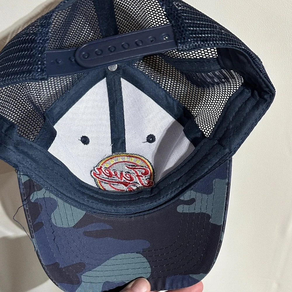 Indiana Fever Navy Camo Mesh Trucker Hat - Picture 3 of 6